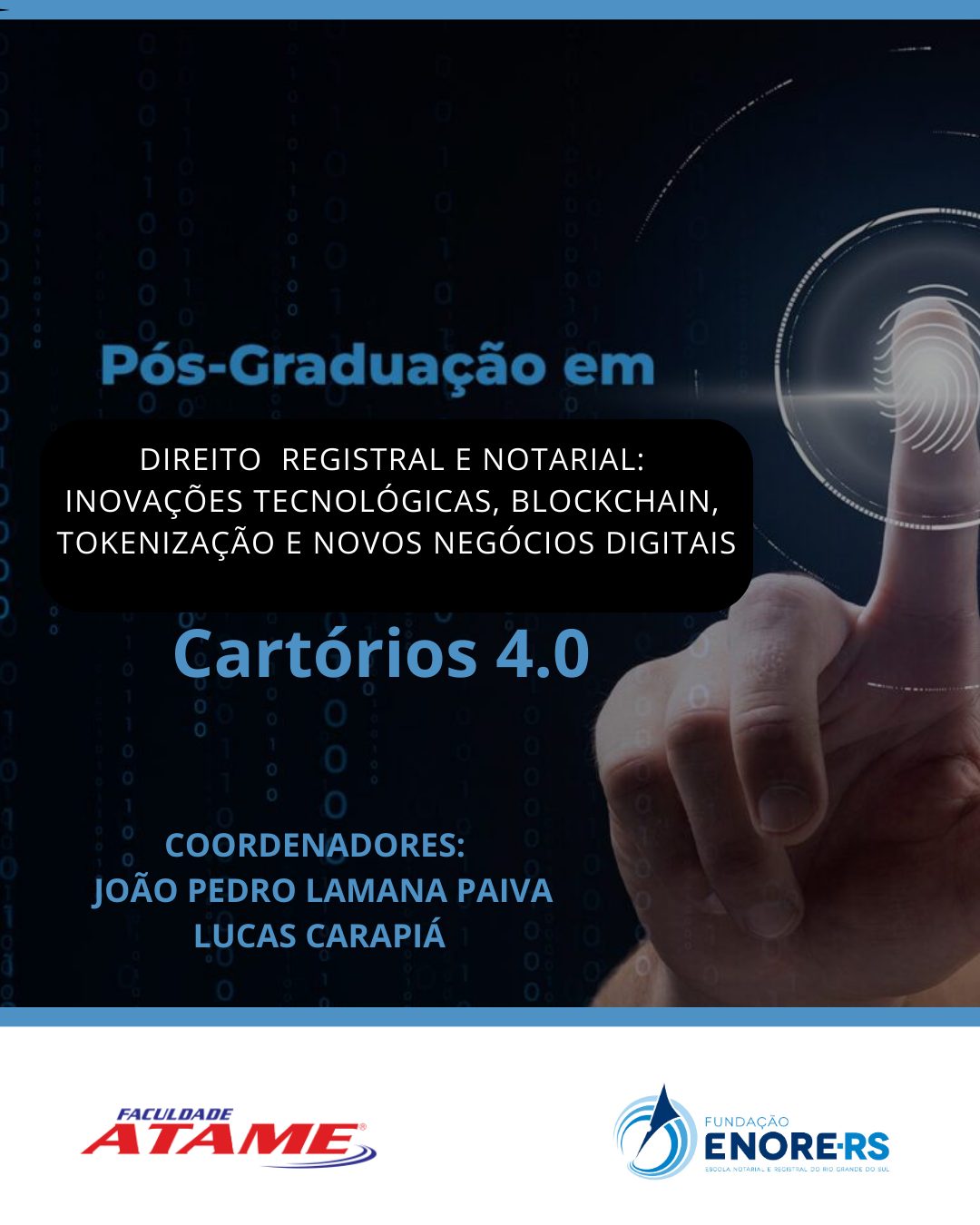 Pós-Graduação Direito Notarial e Registral - Inovações Tecnológicas, Blockchain, Tokenização e Novos Negócios Digitais